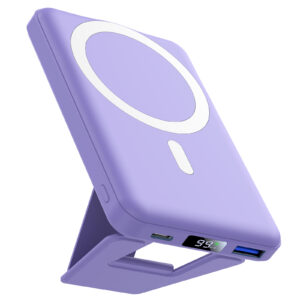 AOGUERBE Power Bank per iphone, 10000mAh per Magsafe Powerbank Magnetico Caricabatterie Portatile Wireless PD 22.5W Ricarica Rapida Batteria Esterna per iPhone 17/15/14/13/12/Mini/Pro/Pro Max